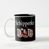 Schipperke Papa Mug (Gauche)