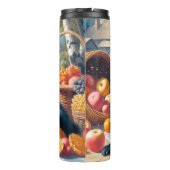  Schipperke Puppy Schilderij Thermosbeker (Achterkant)