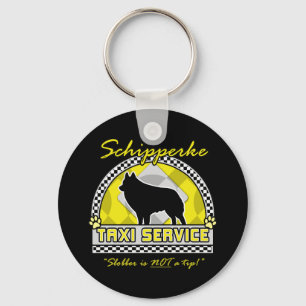 Schipperke Taxi Service Sleutelhanger