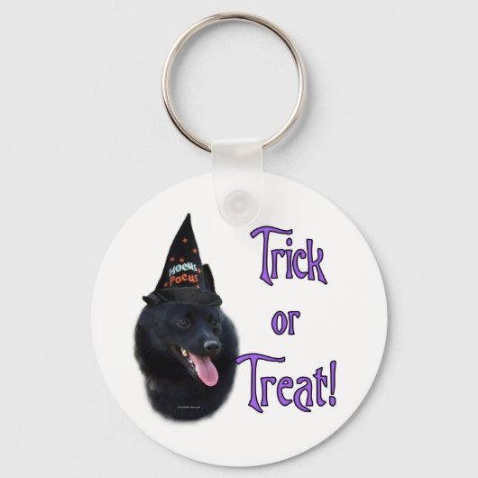 Schipperke Trick Sleutelhanger (Voorkant)