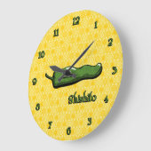 Schishito Chili Pepper Clock Grote Klok (Hoek)