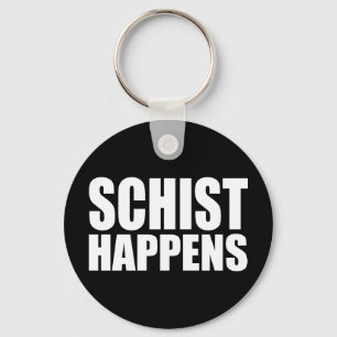Schist Gebeurt- Geologie Sleutelhanger