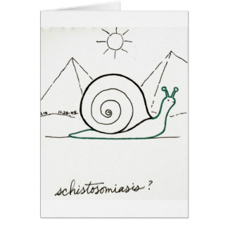 Schistosomiasis-kaart