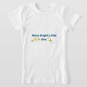 Schitter Klein Iets Inspirerend T-Shirt voor Kinde