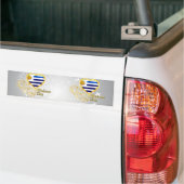 Schitter Uruguay Bumpersticker (Op Truck)