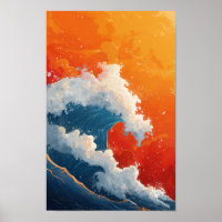 Schitterend 2D Vector Semi-Realisme behang in Pop
