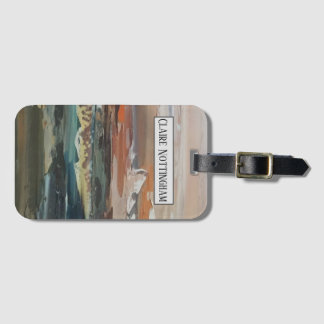 Schitterend Abstract label voor saakomschrijving Bagagelabel