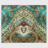 Schitterend, arabisch, arabisch, arabisch, arabisc cadeaupapier (Vlak)