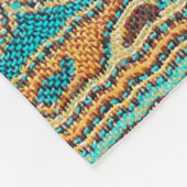 Schitterend, arabisch, arabisch, arabisch, arabisc fleece deken (Hoek)