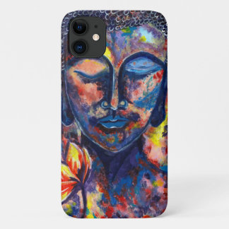 Schitterend Boeddha Origineel Abstract Kunstwerk iPhone 11 Hoesje
