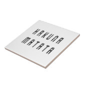 Schitterend design voor Zebra Print Pattern Tegeltje (Zijkant)