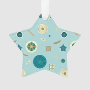 Schitterend diatoom Acrylhoudend Ornament