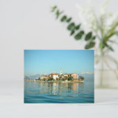 Schitterend eiland briefkaart (Staand voorkant)