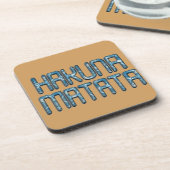 Schitterend fraaie sms-citaat design bier onderzetter (Linkerzijde)