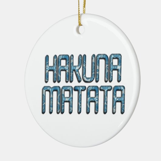 Schitterend fraaie sms-citaat design keramisch ornament (Links)