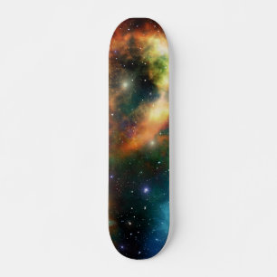 Schitterend galaxskateboard skateboard