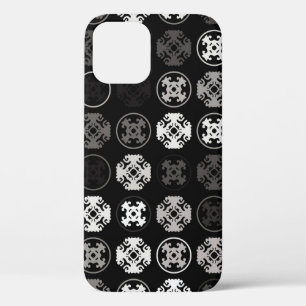 Schitterend geometrisch patroonontwerp abstract, k iPhone 12 hoesje