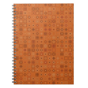 Schitterend geometrisch patroonontwerp abstract, k notitieboek