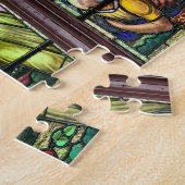 Schitterend glas legpuzzel (Zijkant)