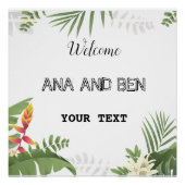 Schitterend groen perfect poster (Voorkant)