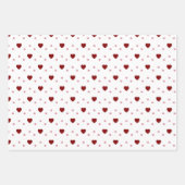 Schitterend Heart Shaping Gift Paper (Voorkant)