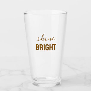 Schitterend helder – Inspirerende gloed grafisch T Glas