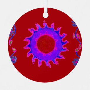 Schitterend India Motif Mendi Art Design Ornament