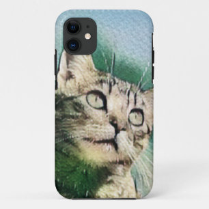 Schitterend katteontwerp iPhone 11 hoesje