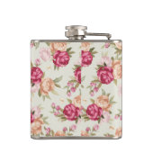 Schitterend kleurenpony-patroon op groen heupfles (Achterkant)