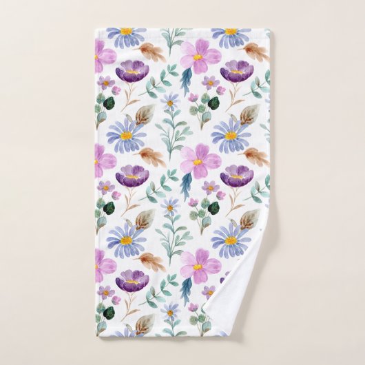 Schitterend kunstwerk voor de waterverf Feminine z Bad Handdoek (Handdoek)