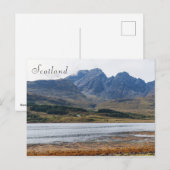 Schitterend landschap op het eiland Skye - Schotla Briefkaart (Voorkant / Achterkant)