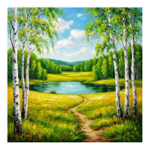 Schitterend landschap van een serene meer