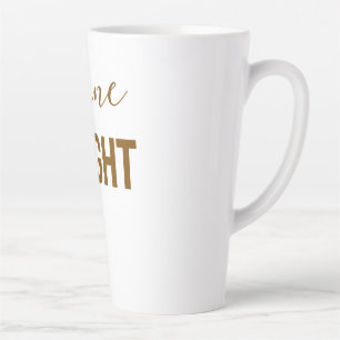 Schitterend Licht – Inspirerende Gloed Grafisch T- Latte Mok
