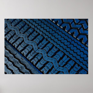 Schitterend loopvlakpatroon poster