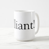 Schitterend! mok koffie (Voorkant rechts)