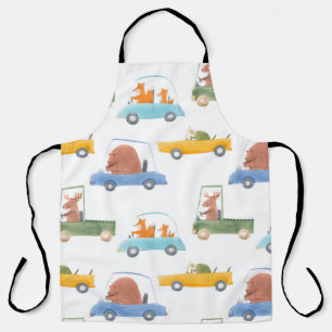 Schitterend naadloos baby met schattige handdraden schort