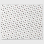 Schitterend neoplasticisme Kunstmonogram. Letter Z Cadeaupapier (Vlak)