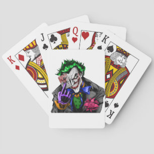 Schitterend ontworpen jokerspeelkaarten zazzer pokerkaarten