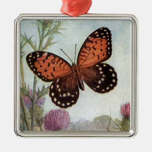 Schitterend Ornament van Monarch Butterfly (Voorkant)