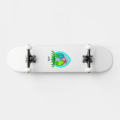 Schitterend paaskarton skateboard (Horizontaal)