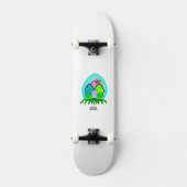 Schitterend paaskarton skateboard (Voorkant)