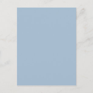 Schitterend Powder Blue, Chic Solid Color Backgrou Briefkaart
