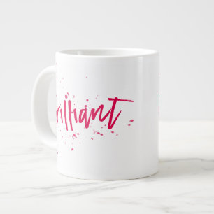 Schitterend! Rood spatten elke kleur Jumbo Mok