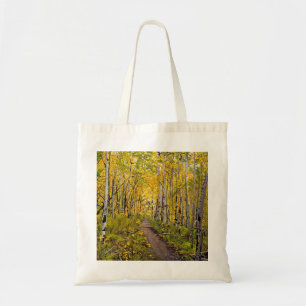 Schitterend Schilderachtig najaar spoor in Aspen T Tote Bag