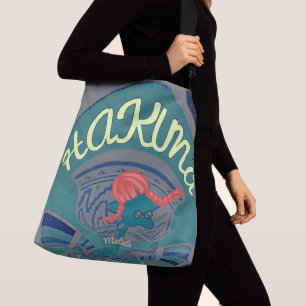 Schitterend stijlvol Hakuna Matata Body Blauw desi Crossbody Tas