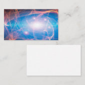Schitterend stromend licht Abstract Visitekaartje (Voorkant / Achterkant)