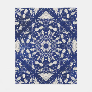 Schitterend vierkant vierkant patroon fleece deken
