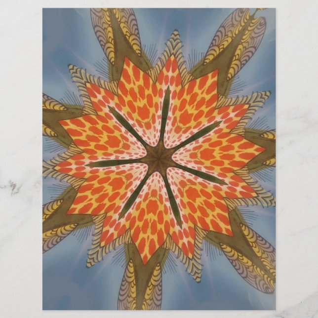 Schitterend vrouwelijk Afrikaans ontwerpdier (Voorkant)