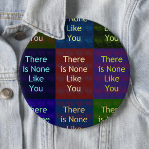 Schitterend vrouwelijk design, niet zoals jij ronde button 6,0 cm