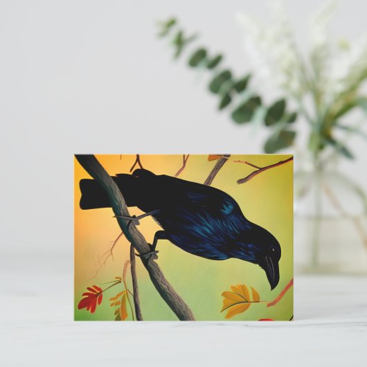 Schitterend vuurtje dat op het Briefkaart van de T (Staand voorkant)